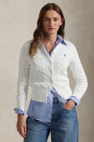Kardigan Polo Ralph Lauren  biały 211891643