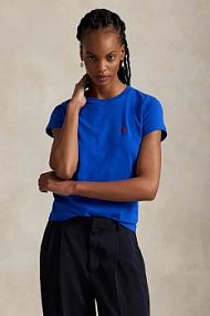 T-shirt Polo Ralph Lauren  fioletowy damski 211898698