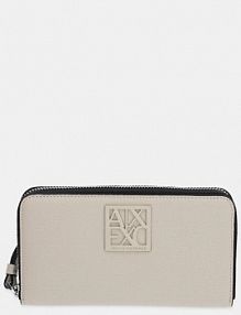 Portfel Armani Exchange  beżowy damski 948486.0A874