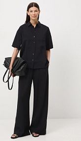 Koszula z krótkim rękawem Medicine  czarna RW25-KKD103