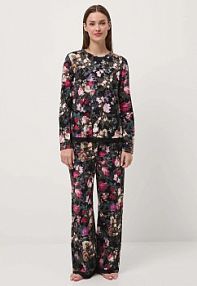 Piżama Medicine  czarna damska RW25-PJD300