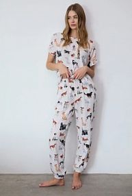 Piżama Medicine  beżowa damska RW25-PJD401