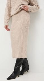 Spódnica maxi Medicine  beżowa RW25-SDD070