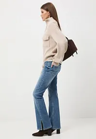 Niebieskie Jeansy Sinsay damskie - InspiracjeModowe.pl