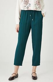 Spodnie eleganckie Medicine  zielone damskie RW25.SPD104