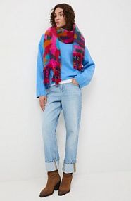 Sweter Medicine  niebieski damski RW25-SWD063