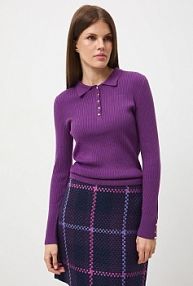 Sweter Medicine  fioletowy damski RW25-SWD065