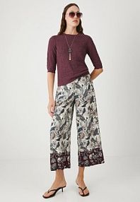 Sweter Medicine  fioletowy damski RW25.SWD105