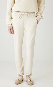 Spodnie dresowe Medicine  beżowe damskie RW24.SPD010