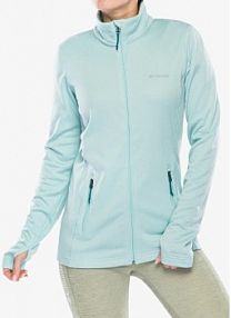 Bluza polarowa   park view grid fleece full zip Columbia damska