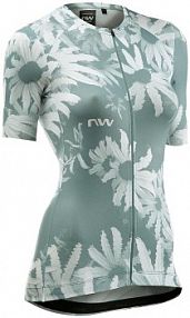 Koszulka rowerowa   blade woman jersey zielony Northwave damski
