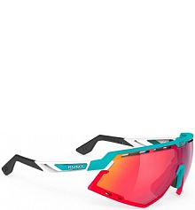Okulary  defender emerald white matte - multilaser red Rudy project damskie