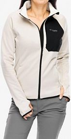 Bluza polarowa   triple canyon grid fleece full zip Columbia damska