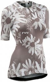 Koszulka rowerowa   blade woman jersey beżowy Northwave damski