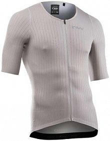 Koszulka rowerowa  extreme ultra light jersey jasny szary Northwave damski
