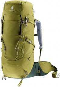 Plecak trekkingowy  aircontact core 40+10 - cactus/ivy Deuter damski