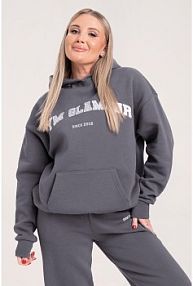 Bluza fitness   college Gym glamour damska