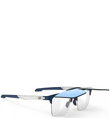 Okulary  inkas flip up xl half rim shape a blue navy matte - ice Rudy project damskie