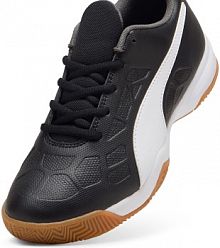 Buty na halę  tenaz jr black white-iron gate Puma damskie
