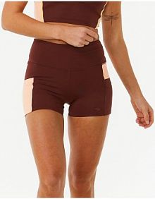 Legginsy fitness   rss revival short fioletowy Rip curl