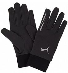 Rękawiczki zimowe do biegania z logo  Puma damskie