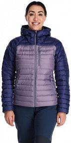 Kurtka puchowa   microlight alpine jacket z kapturem Rab damska