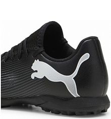 Młodzieżowe buty piłkarskie future 7 play tt  black white Puma damskie