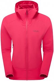 Kurtka softshellowa   borealis hoody z kapturem Rab damska