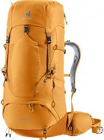 Plecak trekkingowy  aircontact lite 50 + 10 - amber/maple Deuter damski
