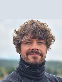 Komin trekkingowy 100% wełny merino antracyt  Woolona damski