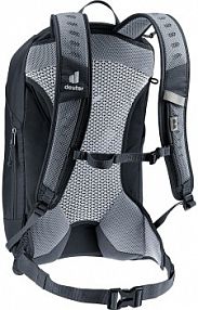 Plecak z siatką dystansową  ac lite 17 - black Deuter damski