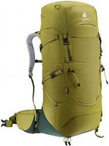 Plecak trekkingowy  aircontact core 50+10 - cactus/ivy Deuter damski