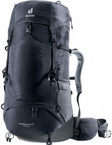 Plecak trekkingowy   aircontact lite 45 + 10 sl - black/graphite Deuter damski