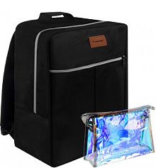 Plecak do samolotu bagaż podręczny torba podróżny lekki +kosmetyczka  Trizand damski