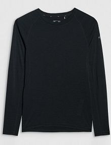 Longsleeve czarny 4F damski 4FWAW25TFLOF433-20S