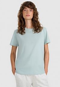 T-shirt turkusowy 4F damski 4FWAW25TTSHF2970-47S