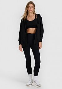 Legginsy czarne 4F damskie 4FWAW25TTIGF242-20S