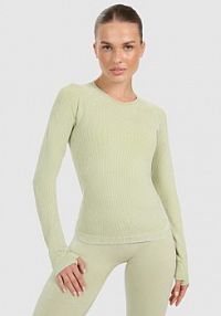 Longsleeve zielony 4F damski 4FWAW25TFLOF429-42A