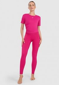 Legginsy różowe 4F damskie 4FWAW25TFTIF369-54S