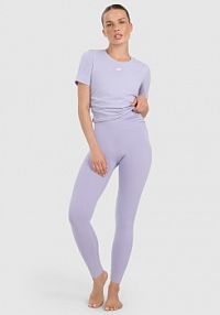 Legginsy niebieskie 4F damskie 4FWAW25TFTIF369-34S