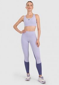 Legginsy niebieskie 4F damskie 4FWAW25TFTIF364-34S