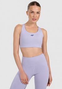 Biustonosz sportowy niebieski 4F 4FWAW25USBAF174-34S