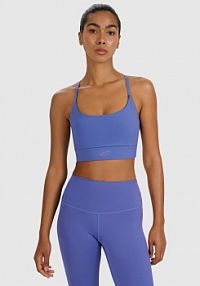 Biustonosz sportowy granatowy 4F 4FWAW25USBAF173-31S
