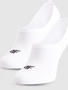 Skarpetki białe 4F damskie 4FWMM00USOCF473-10S