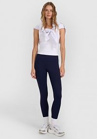 Legginsy granatowe 4F damskie 4FRAW25TTIGF286-31S