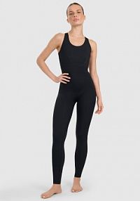 Legginsy czarne 4F damskie 4FWAW25TJUMF039-20S