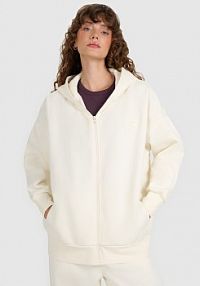 Bluza rozpinana beżowa 4F damska 4FWAW25TSWSF1886-12S