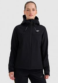 Kurtka przeciwdeszczowa czarna 4F 4FRAW25TSOFF505-20S
