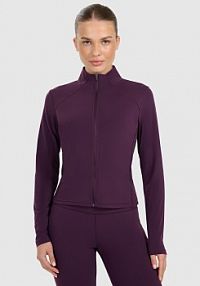 Bluza rozpinana fioletowa 4F damska 4FWAW25TSWSF1873-50S