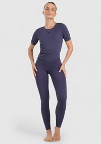 Legginsy granatowe 4F damskie 4FWAW25TFTIF369-31S